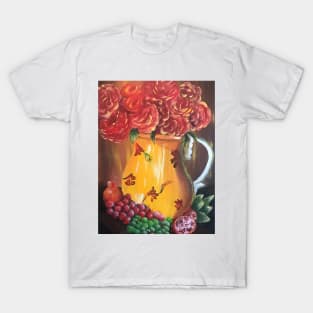 Vase of Roses T-Shirt